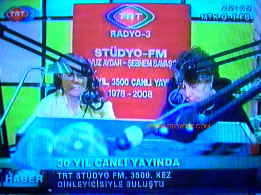  Studyo FM 3500, TRT TV Haberlerinde